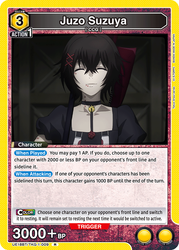 UE18BT/TKG-1-009 Juzo Suzuya