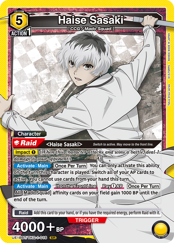UE18BT/TKG-1-016 Haise Sasaki