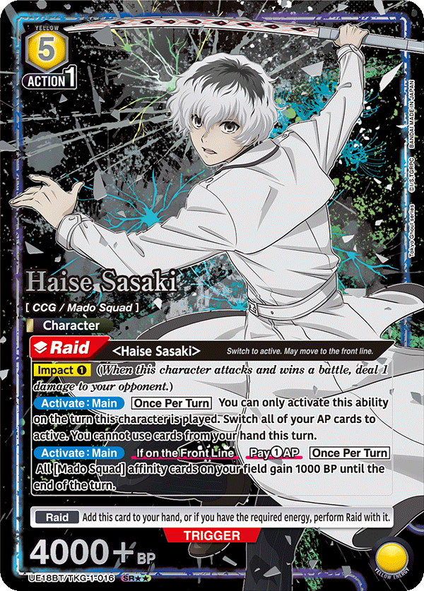 UE18BT/TKG-1-016 Haise Sasaki