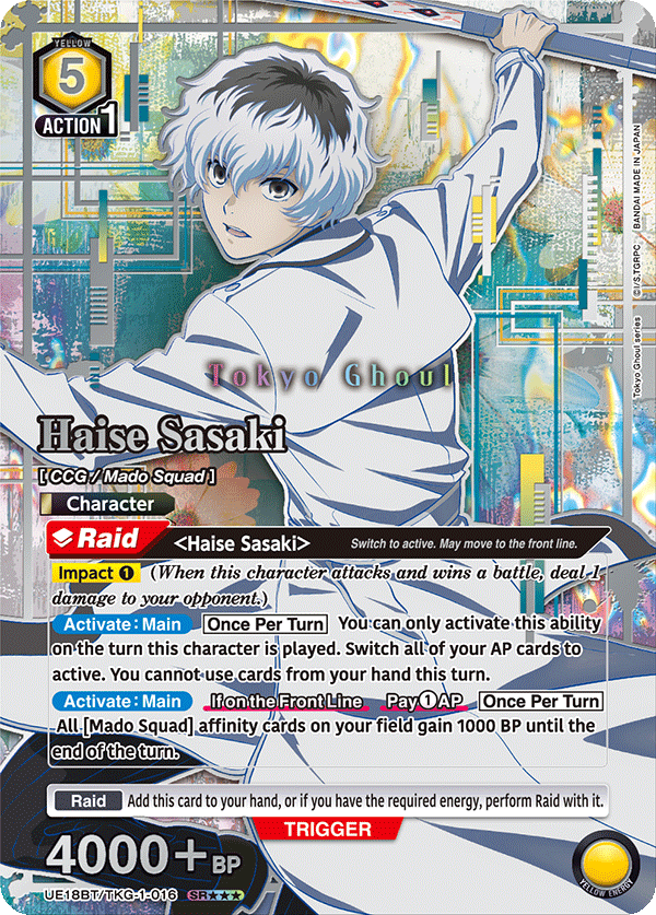 UE18BT/TKG-1-016 Haise Sasaki