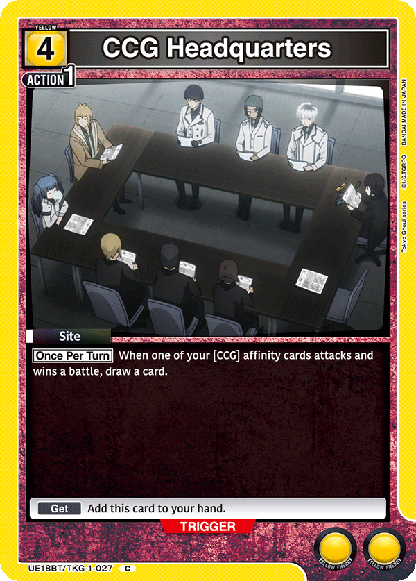 UE18BT/TKG-1-027 CCG Headquarters