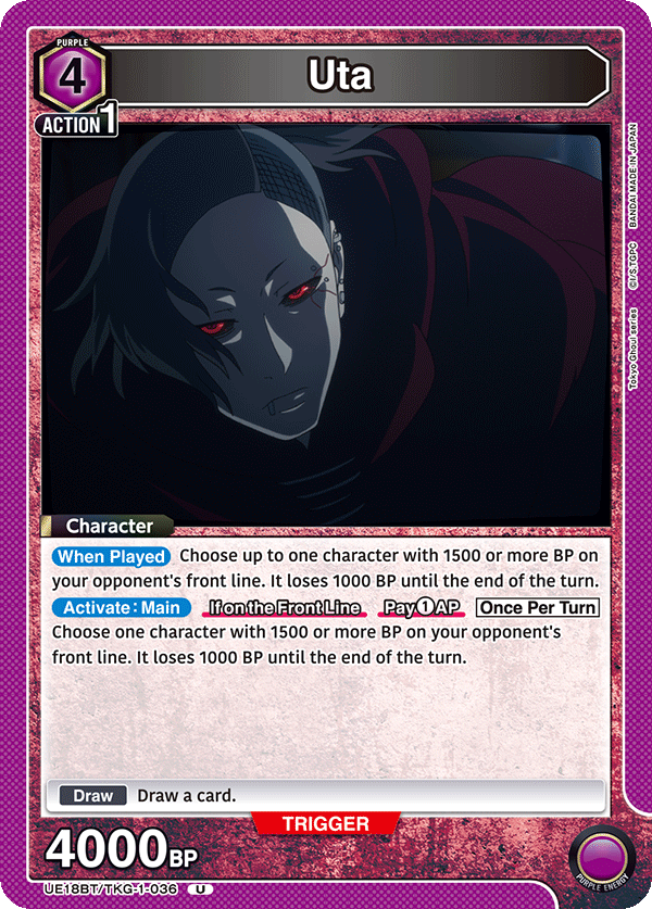 UE18BT/TKG-1-036 Uta