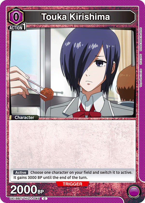 UE18BT/TKG-1-045 Touka Kirishima