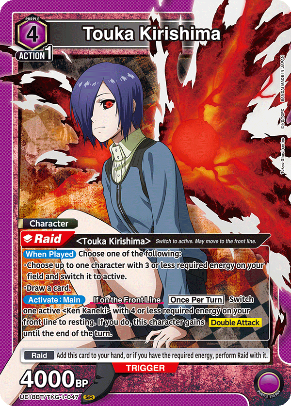 UE18BT/TKG-1-047 Touka Kirishima