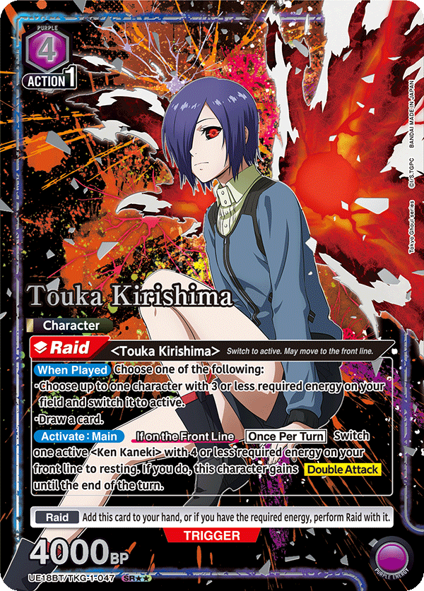 UE18BT/TKG-1-047 Touka Kirishima