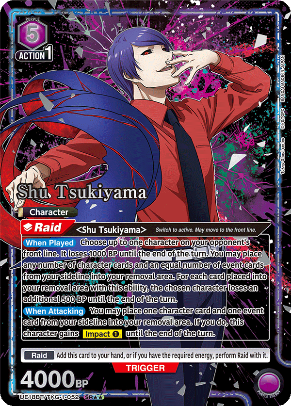 UE18BT/TKG-1-052 Shu Tsukiyama
