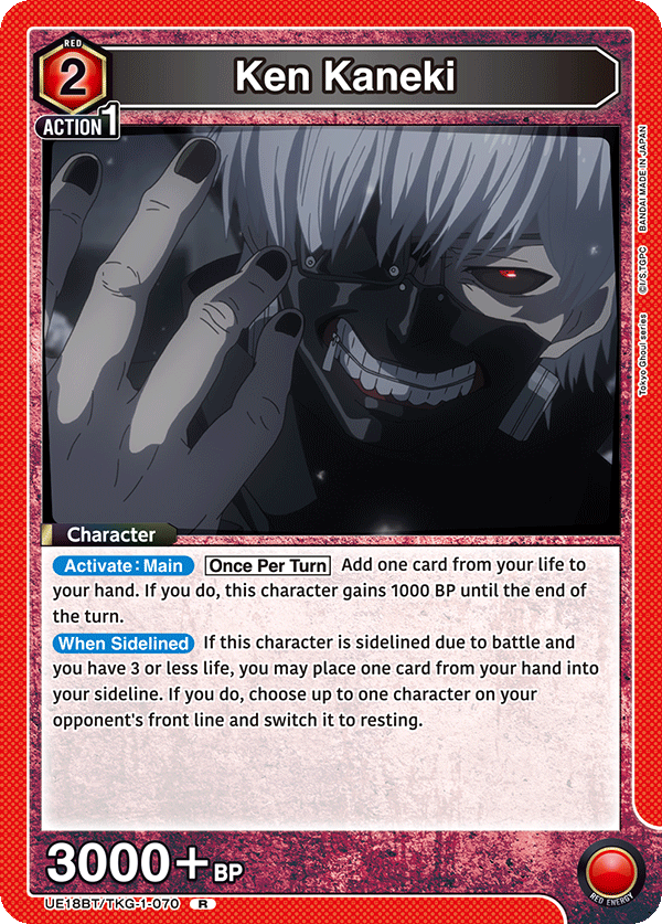 UE18BT/TKG-1-070 Ken Kaneki