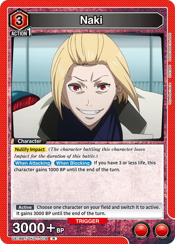 UE18BT/TKG-1-078 Naki