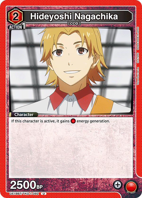 UE18BT/TKG-1-092 Hideyoshi Nagachika