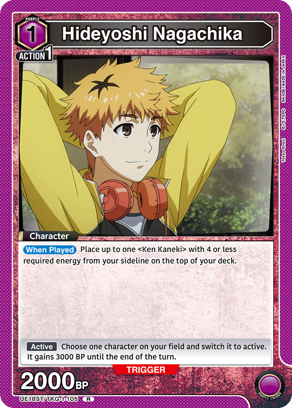 UE18ST/TKG-1-105 Hideyoshi Nagachika