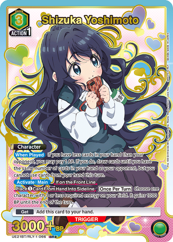UE21BT/RLY-1-066 Shizuka Yoshimoto