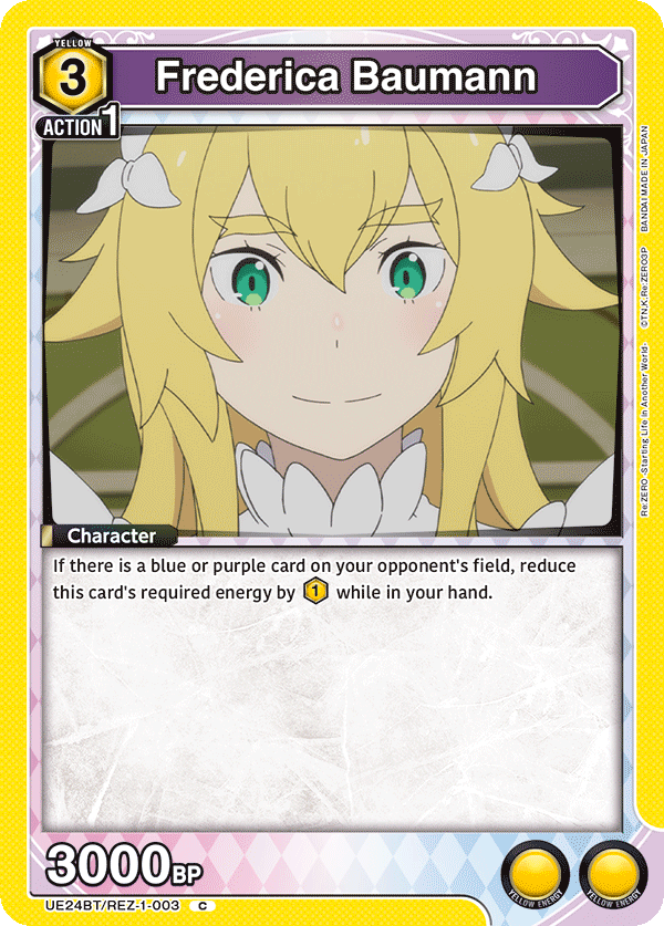 UE24BT/REZ-1-003 Frederica Baumann