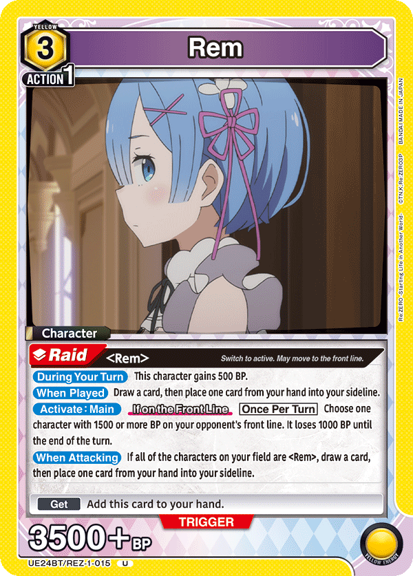 UE24BT/REZ-1-015 Rem