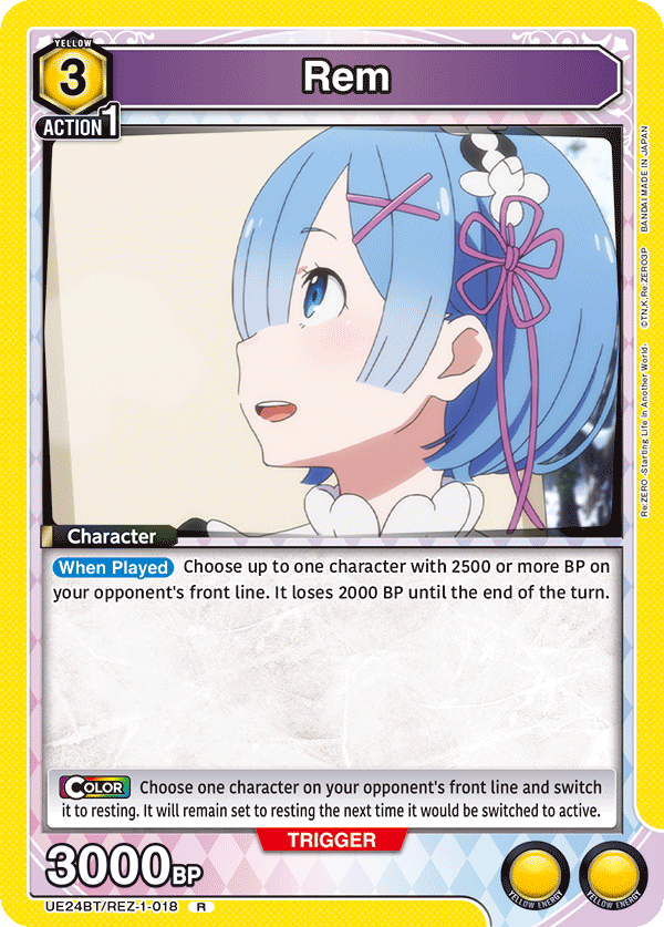 UE24BT/REZ-1-018 Rem