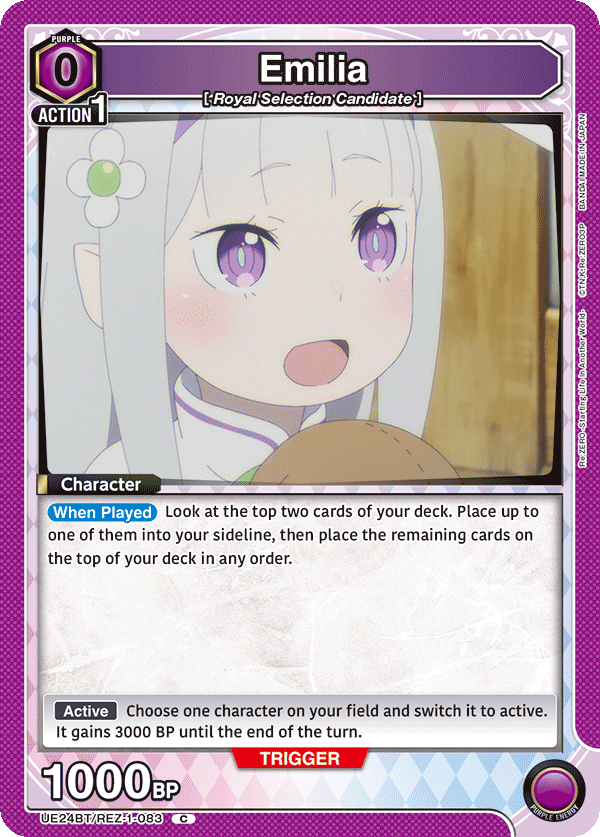UE24BT/REZ-1-083 Emilia