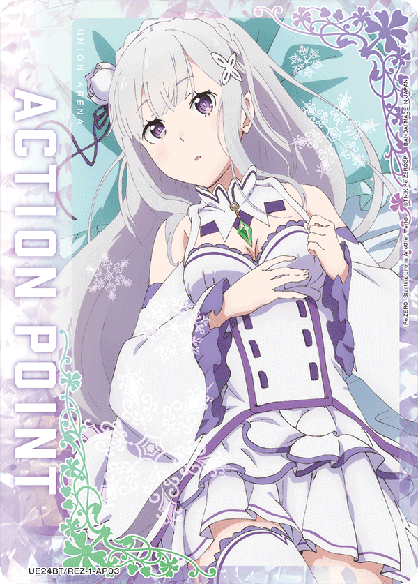 UE24BT/REZ-1-AP03 Action Point Card(Re:ZERO -Starting Life in Another World-)