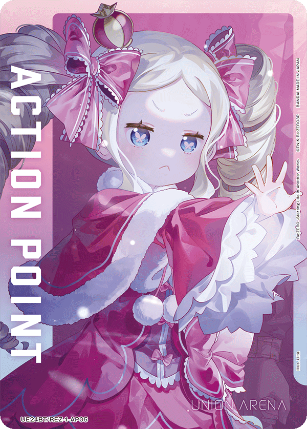 UE24BT/REZ-1-AP05 Action Point Card(Re:ZERO -Starting Life in Another World-)