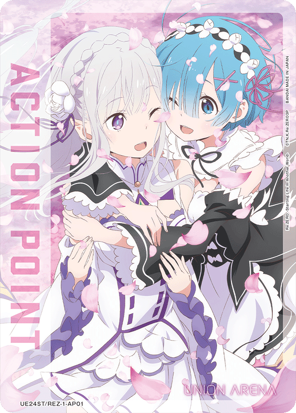 UE24ST/REZ-1-AP01 Action Point Card(Re:ZERO -Starting Life in Another World-)