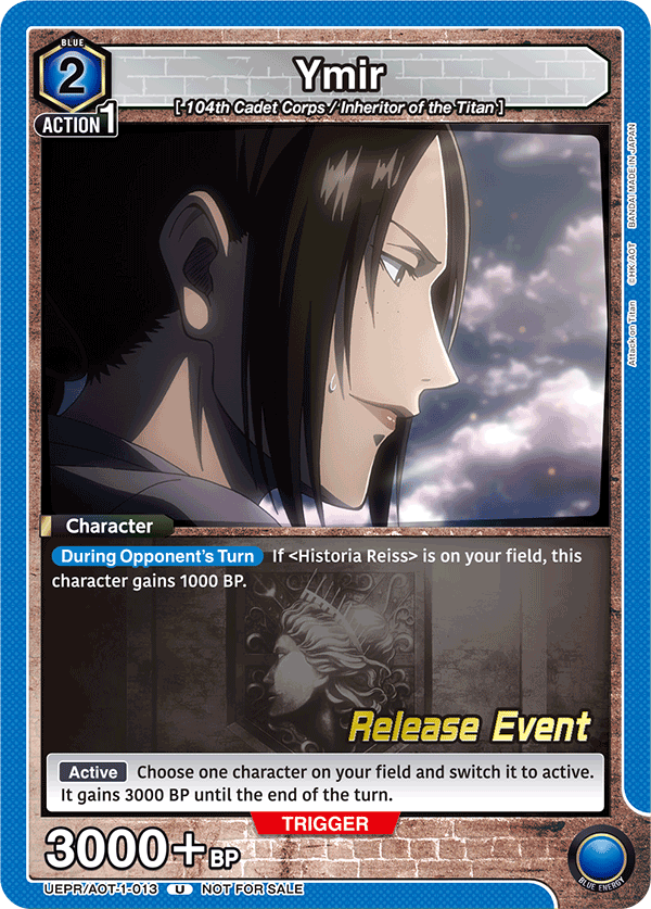 UEPR/AOT-1-013 Ymir