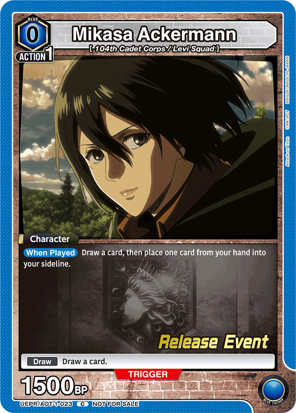 UEPR/AOT-1-023 Mikasa Ackermann