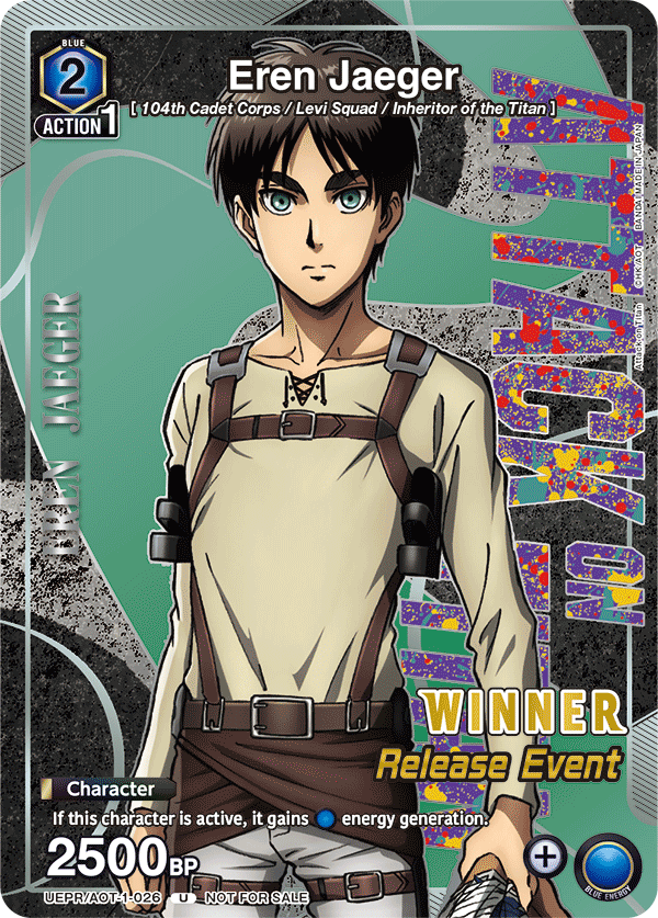 UEPR/AOT-1-026 Eren Jaeger