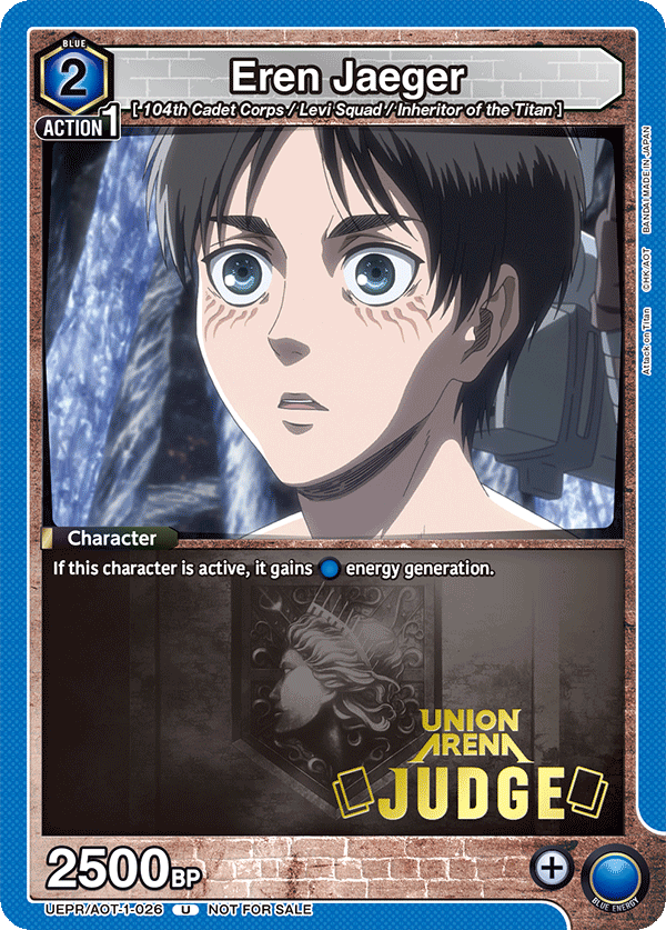 UEPR/AOT-1-026 Eren Jaeger