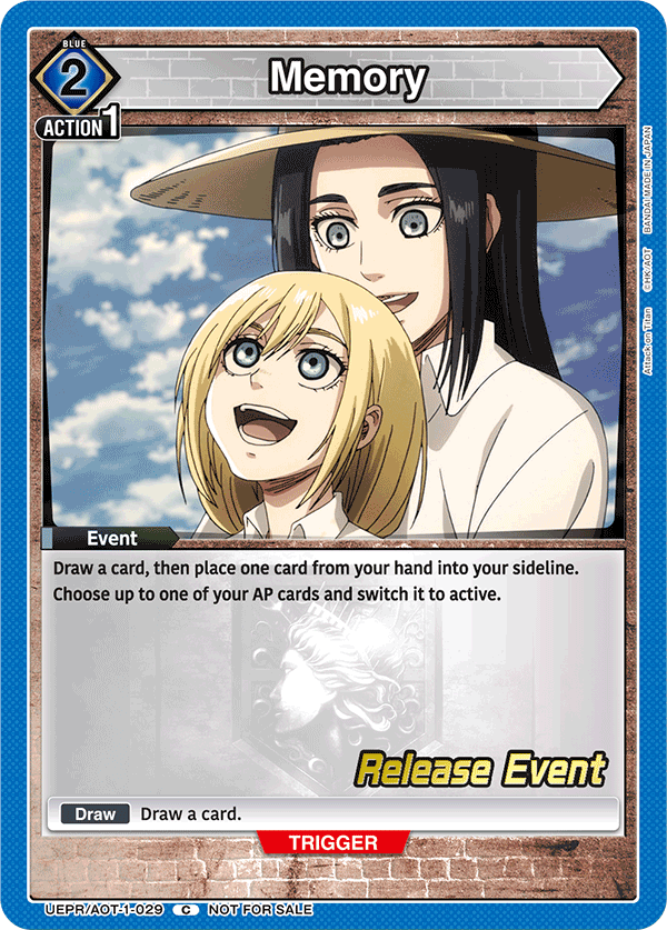 UEPR/AOT-1-029 Memory