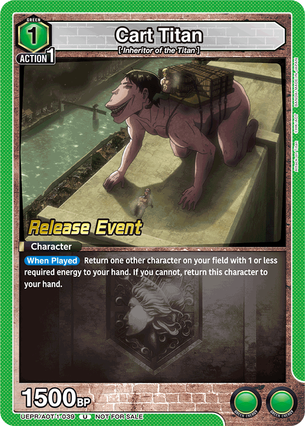 UEPR/AOT-1-039 Cart Titan