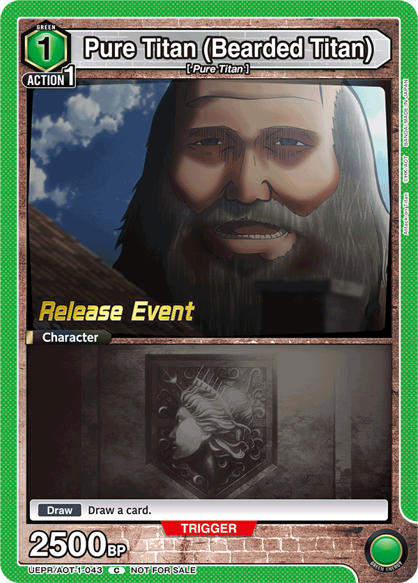 UEPR/AOT-1-043 Pure Titan (Bearded Titan)
