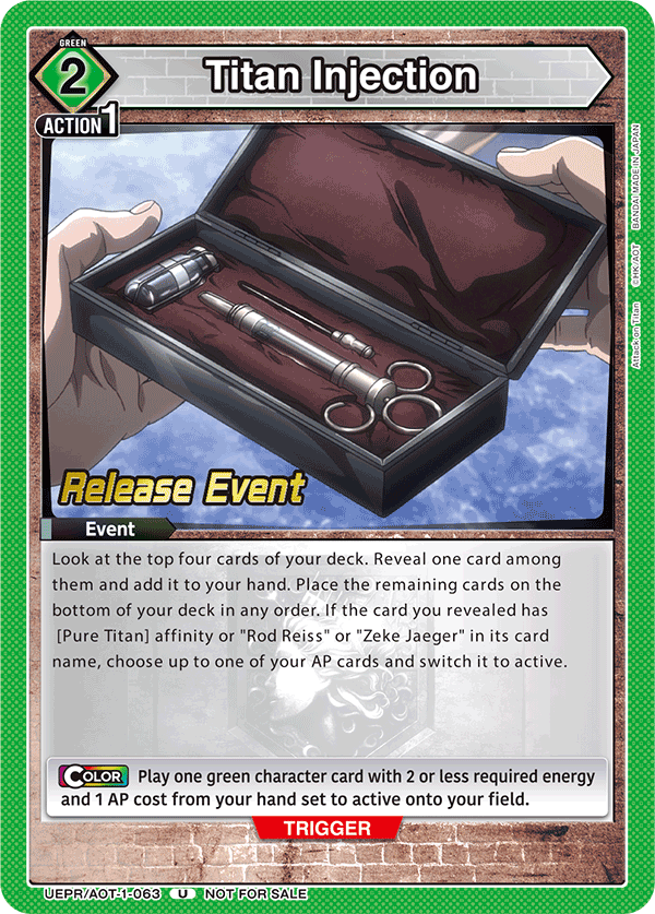 UEPR/AOT-1-063 Titan Injection