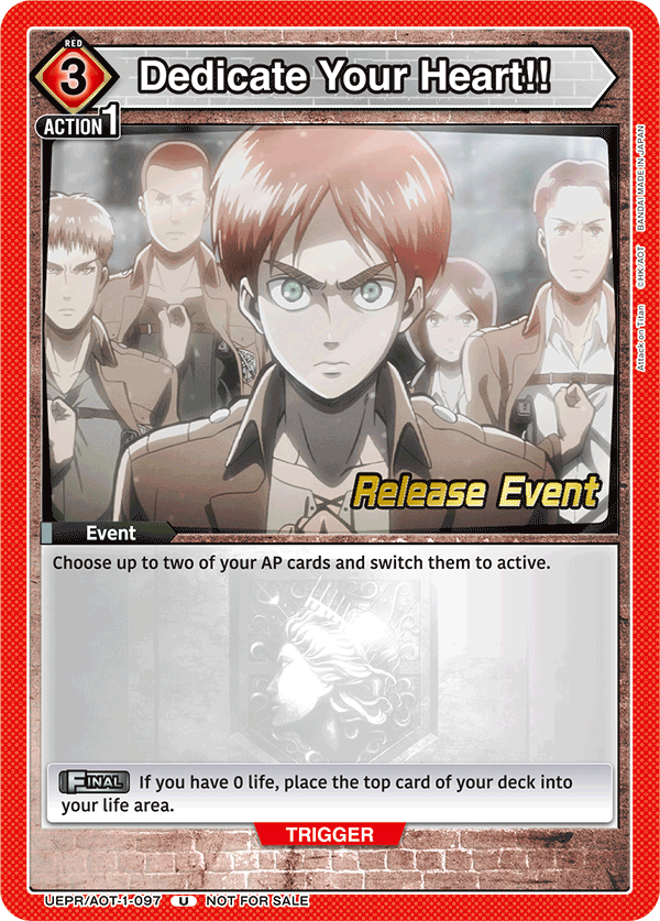 UEPR/AOT-1-097 Dedicate Your Heart!!