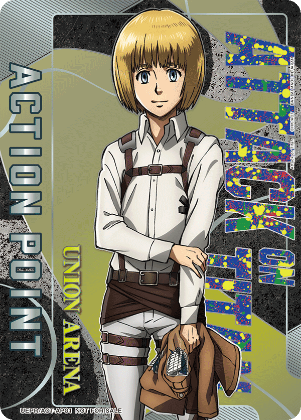 UEPR/AOT-AP01 Action Point Card(Attack on Titan)