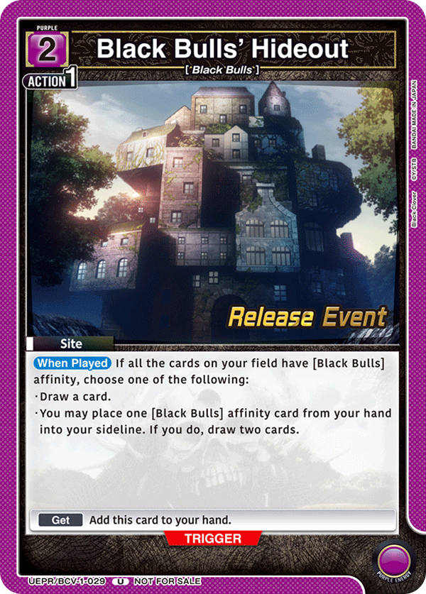 UEPR/BCV-1-029 Black Bulls' Hideout