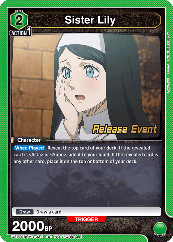 UEPR/BCV-1-034 Sister Lily