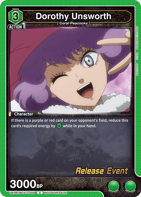 UEPR/BCV-1-059 Dorothy Unsworth