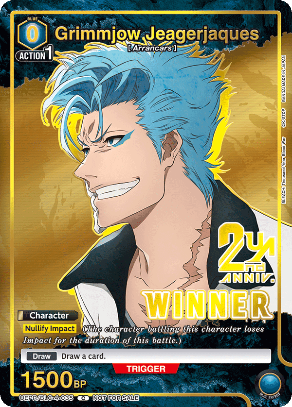 UEPR/BLC-4-035 Grimmjow Jeagerjaques