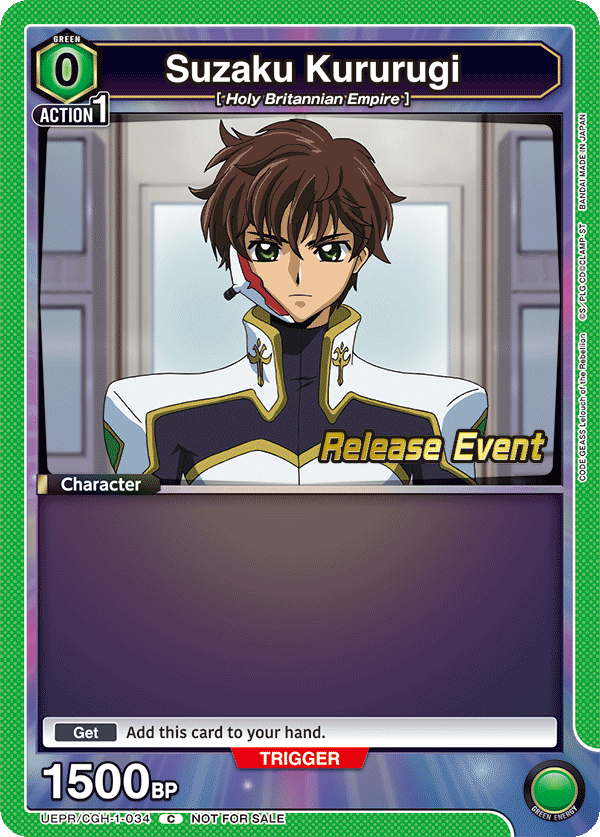 UEPR/CGH-1-034 Suzaku Kururugi