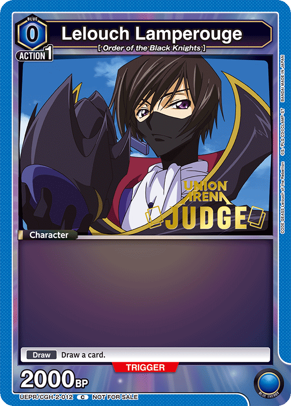 UEPR/CGH-2-012 Lelouch Lamperouge