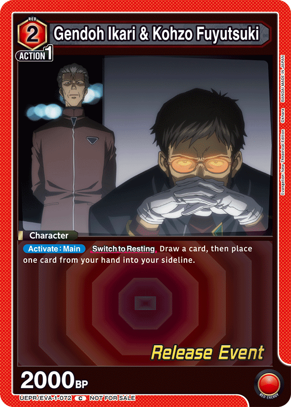 UEPR/EVA-1-072 Gendoh Ikari & Kohzo Fuyutsuki
