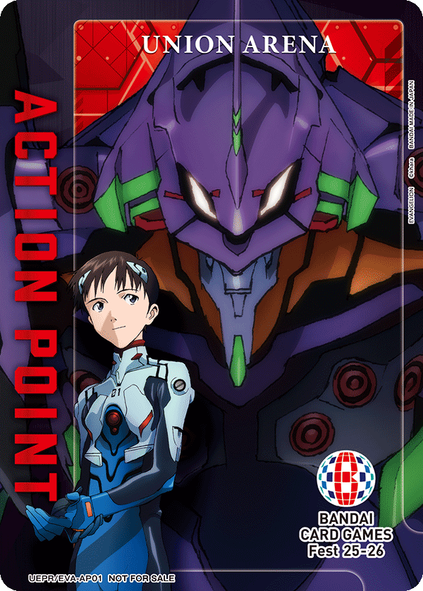 UEPR/EVA-AP01 Action Point Card(Evangelion: New Theatrical Edition)