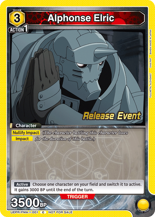 UEPR/FMA-1-001 Alphonse Elric