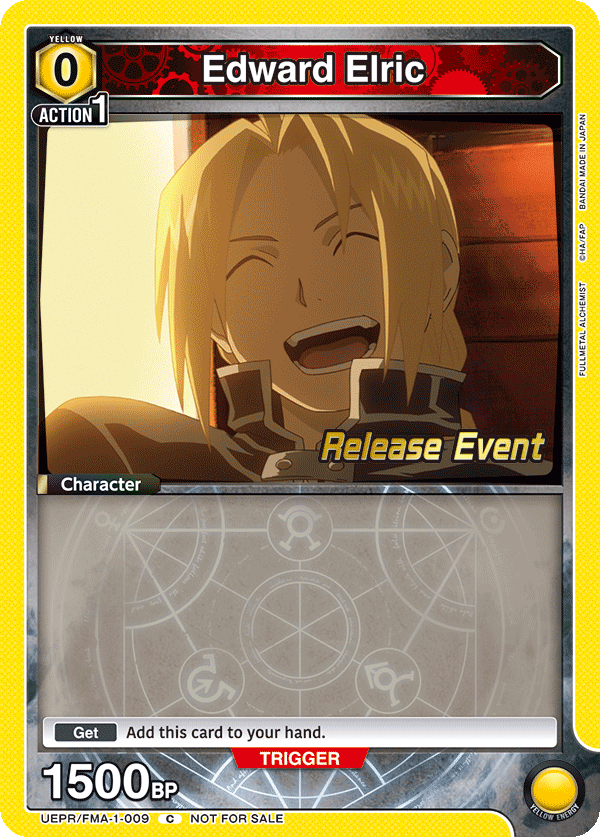 UEPR/FMA-1-009 Edward Elric