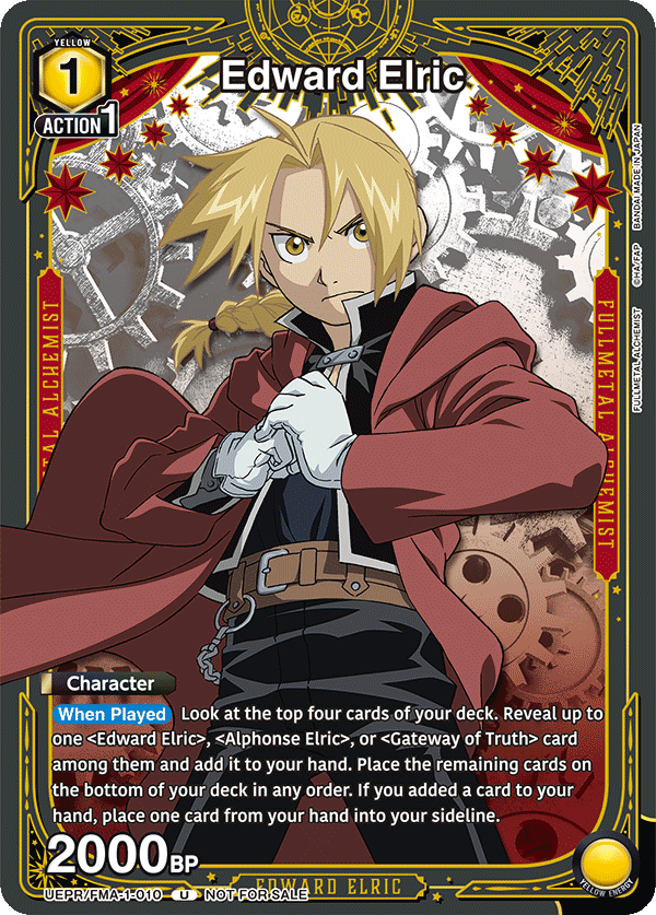 UEPR/FMA-1-010 Edward Elric