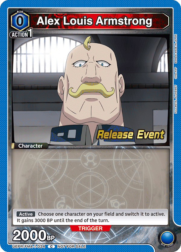 UEPR/FMA-1-034 Alex Louis Armstrong