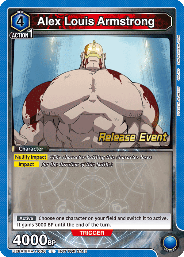 UEPR/FMA-1-036 Alex Louis Armstrong