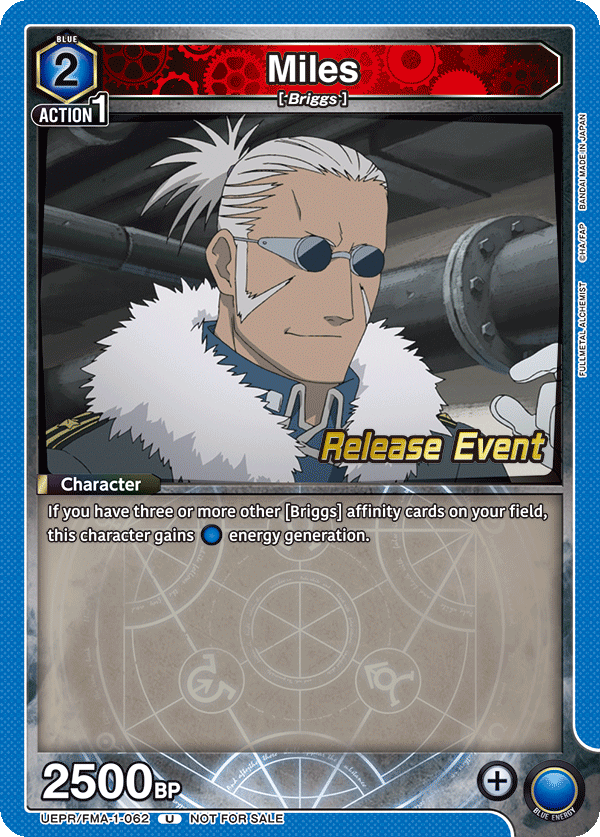 UEPR/FMA-1-062 Miles