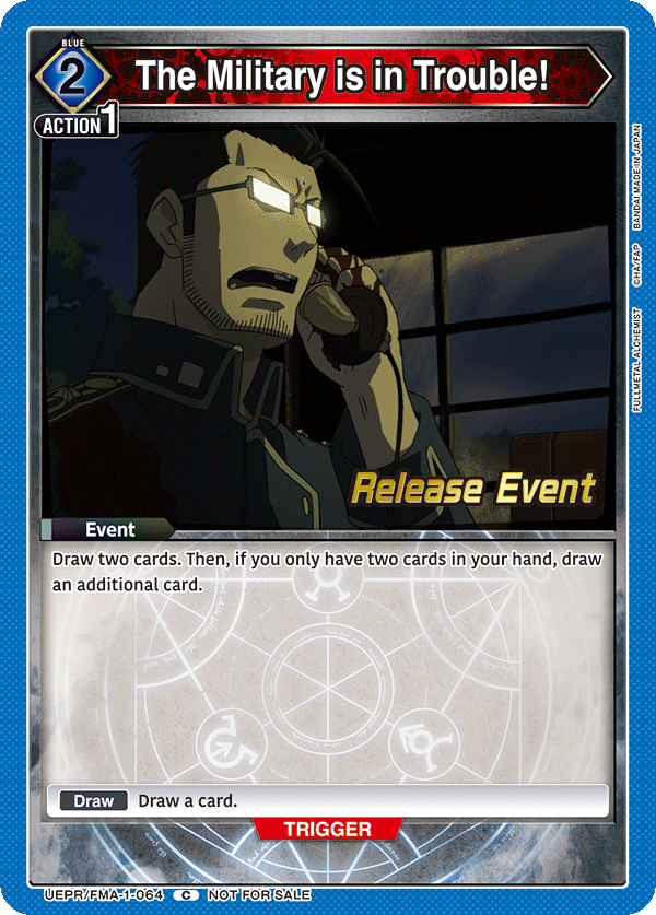 UEPR/FMA-1-064 The Military is in Trouble!
