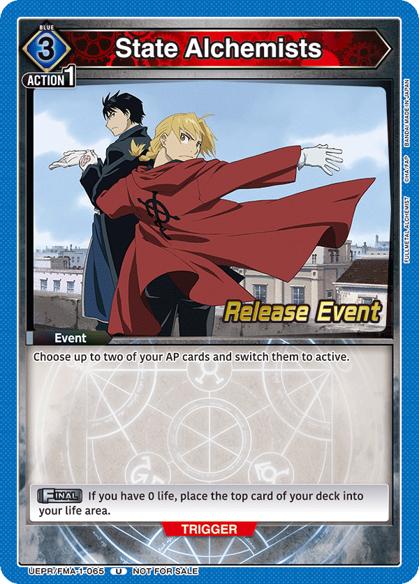 UEPR/FMA-1-065 State Alchemists