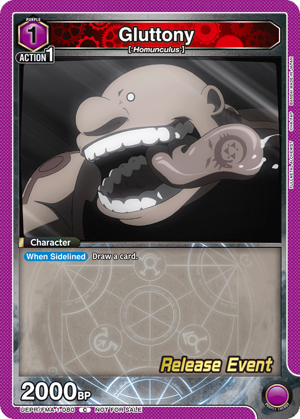 UEPR/FMA-1-080 Gluttony