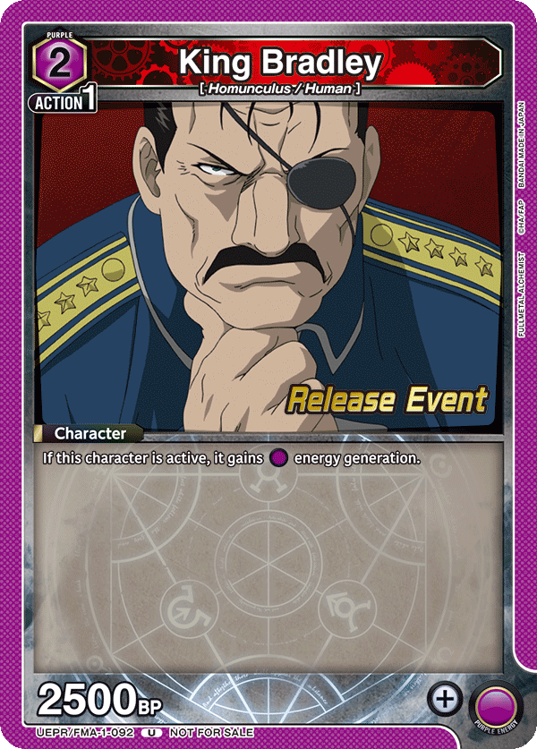 UEPR/FMA-1-092 King Bradley